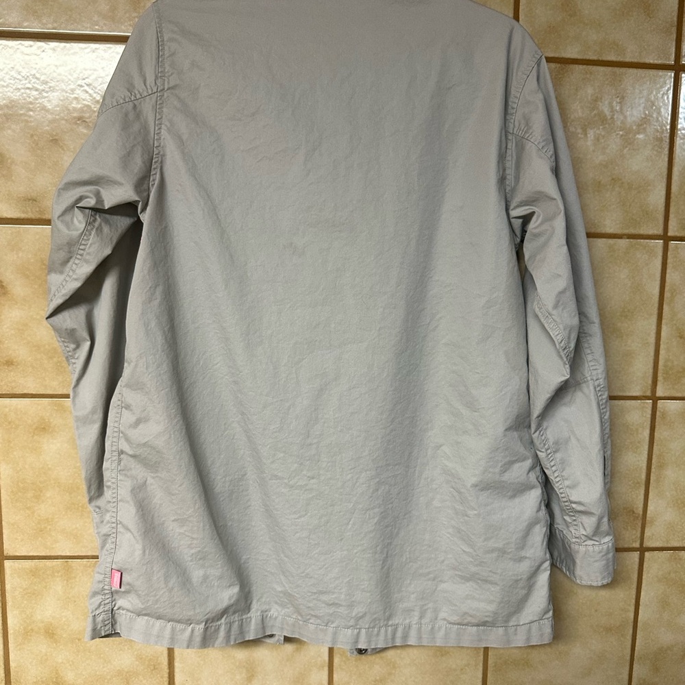 Stussy Women’s Gray Utility Jacket, Shell, Size Large